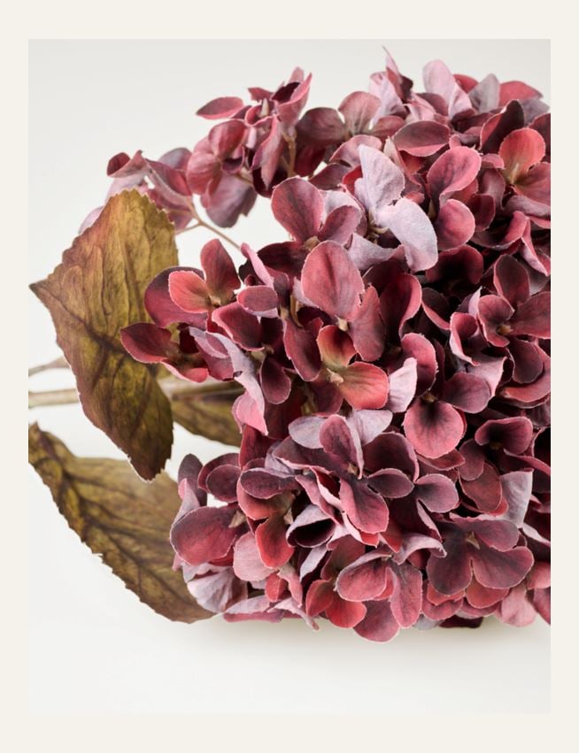 Konstgjord blomma burgundy - 2