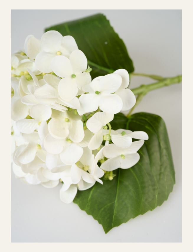 Konstgjord blomma vit - 2