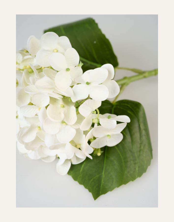 Konstgjord blomma vit - 2