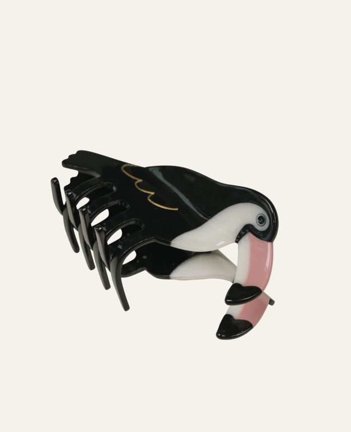 Hårklämma svart - one size svart - 1