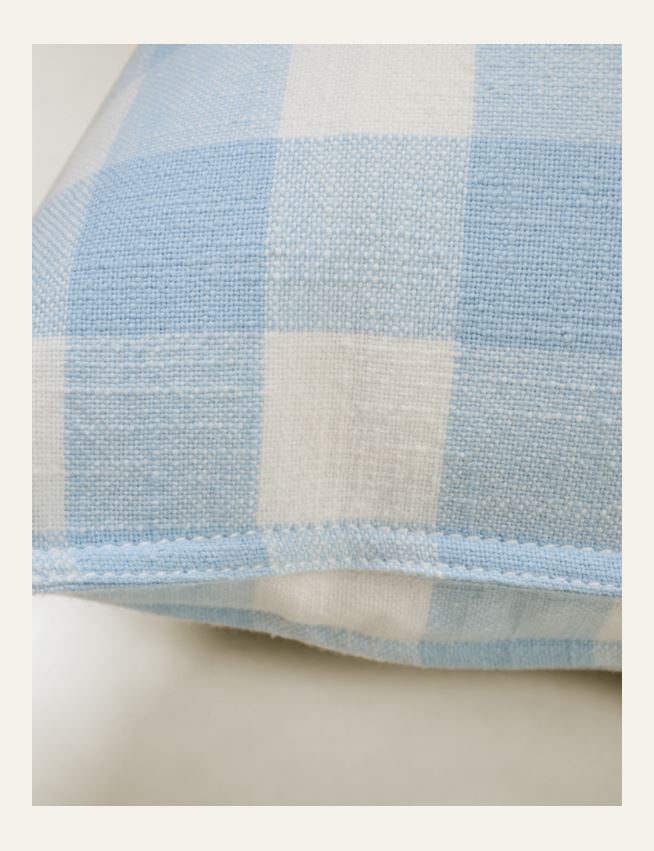 Prydnadskudde himmelsblå - 2