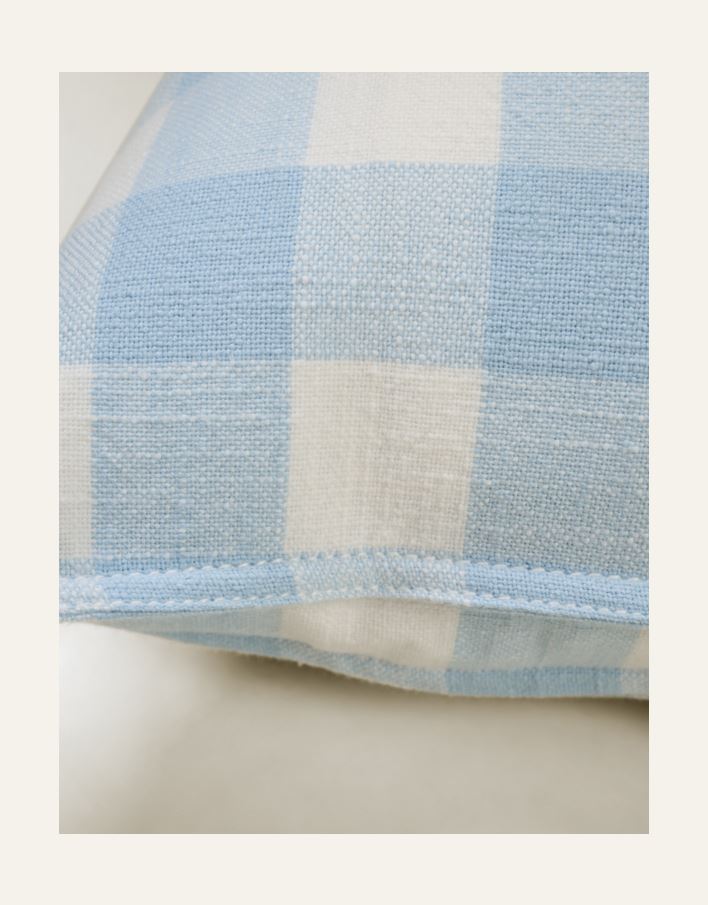 Prydnadskudde himmelsblå - 2