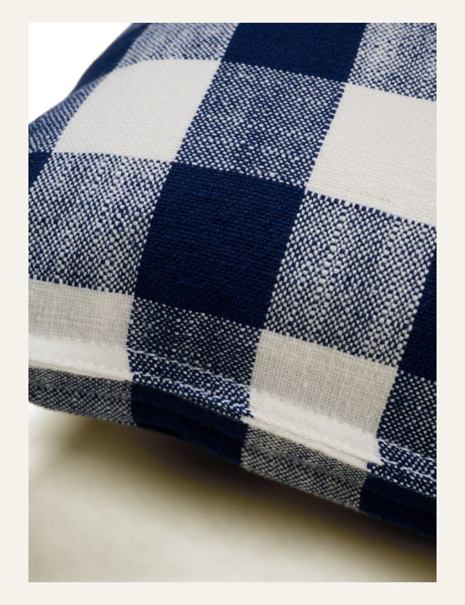 Prydnadskudde marinblå - 2