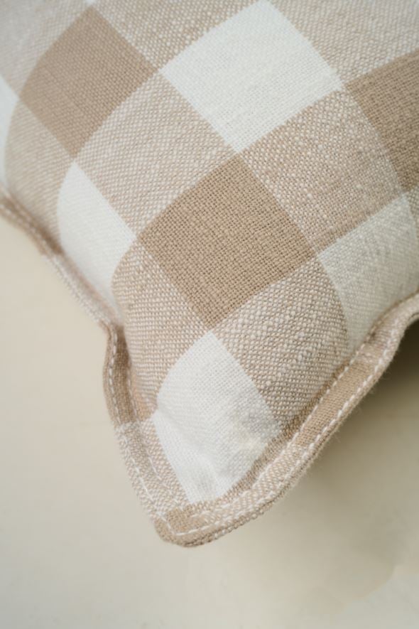 Prydnadskudde beige - 3