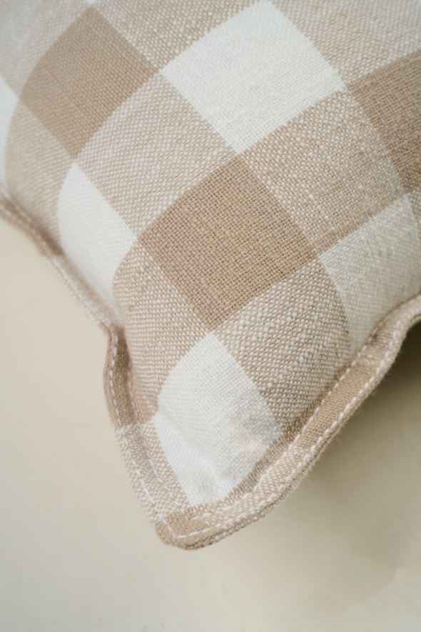 Prydnadskudde beige - 3