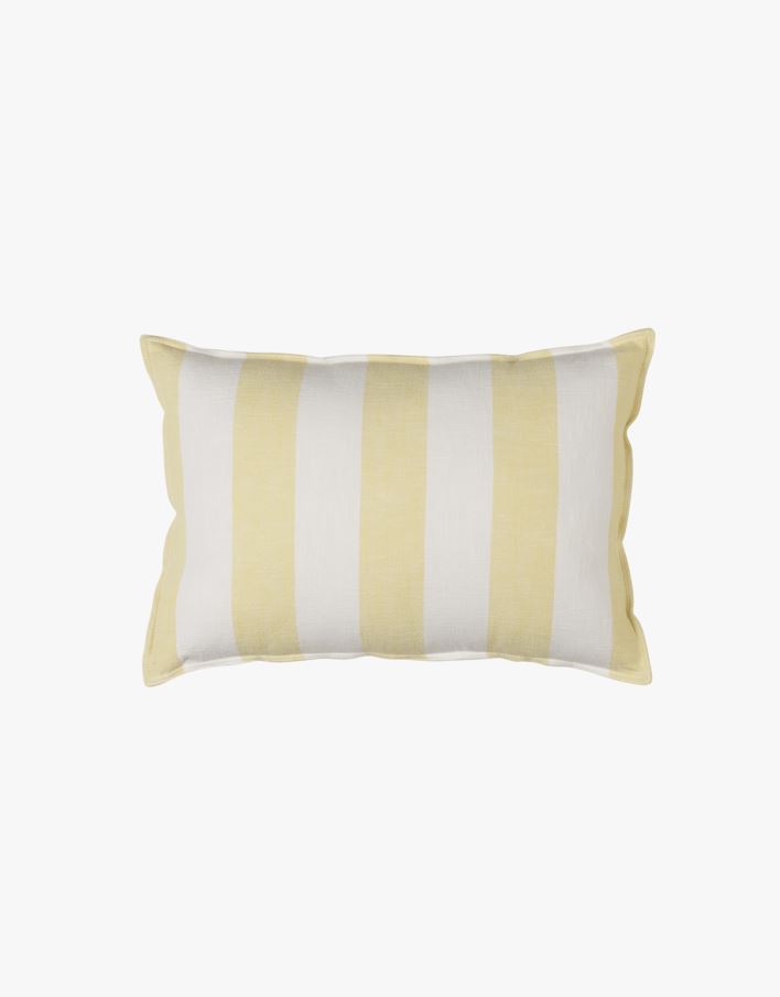 Prydnadskudde gul - 40x60 cm gul - 1