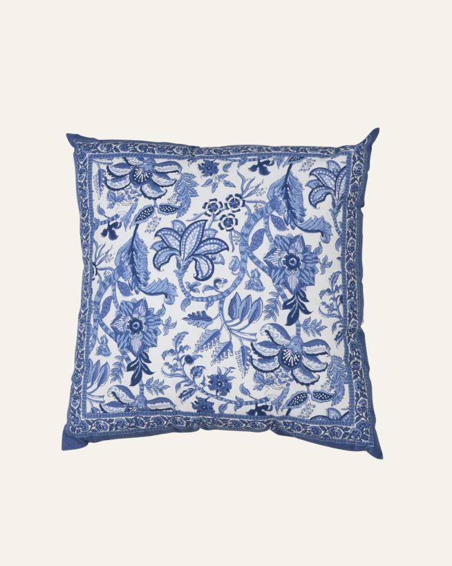 Prydnadskudde blå - 60x60 cm blå - 1