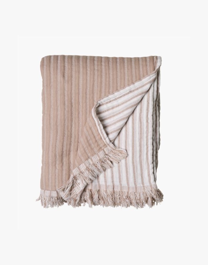 Pläd beige - 130x170 cm beige - 1