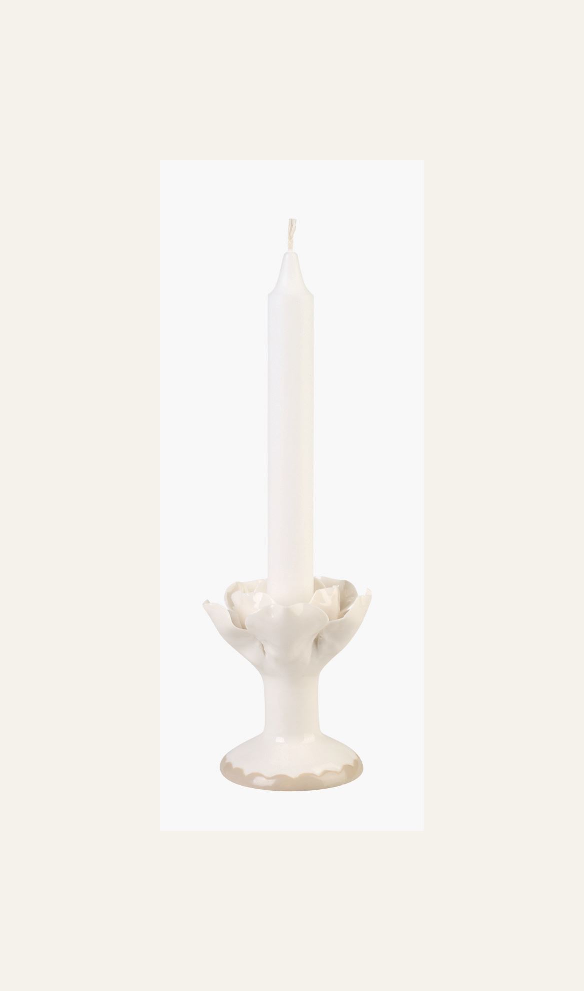 Ljusstake offwhite - 3