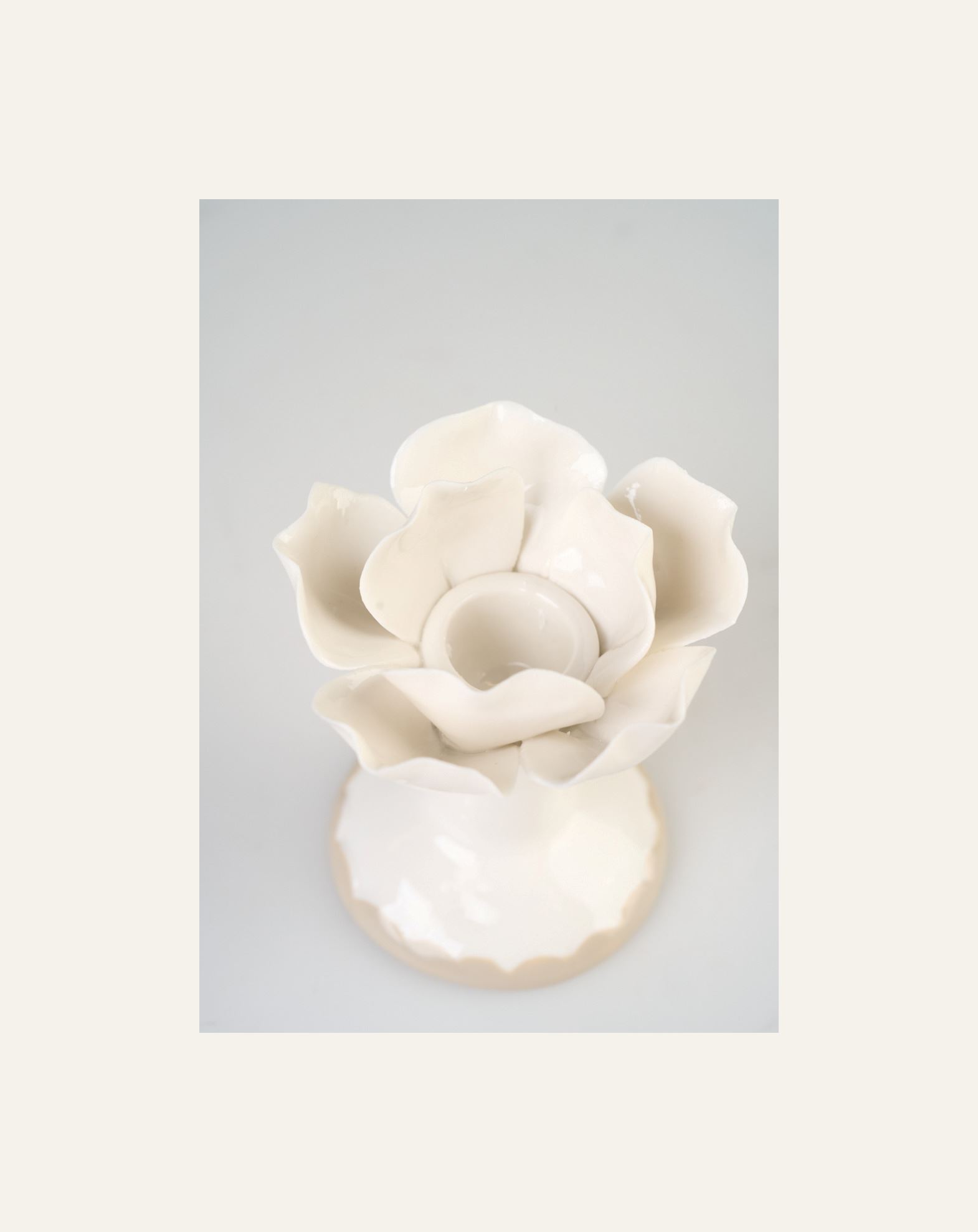 Ljusstake offwhite - 2