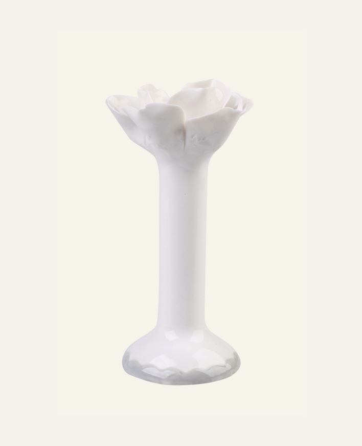 Ljusstake offwhite - 8x8x9,3 cm offwhite - 1