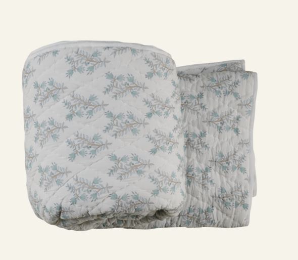 Överkast ljusblå - 5