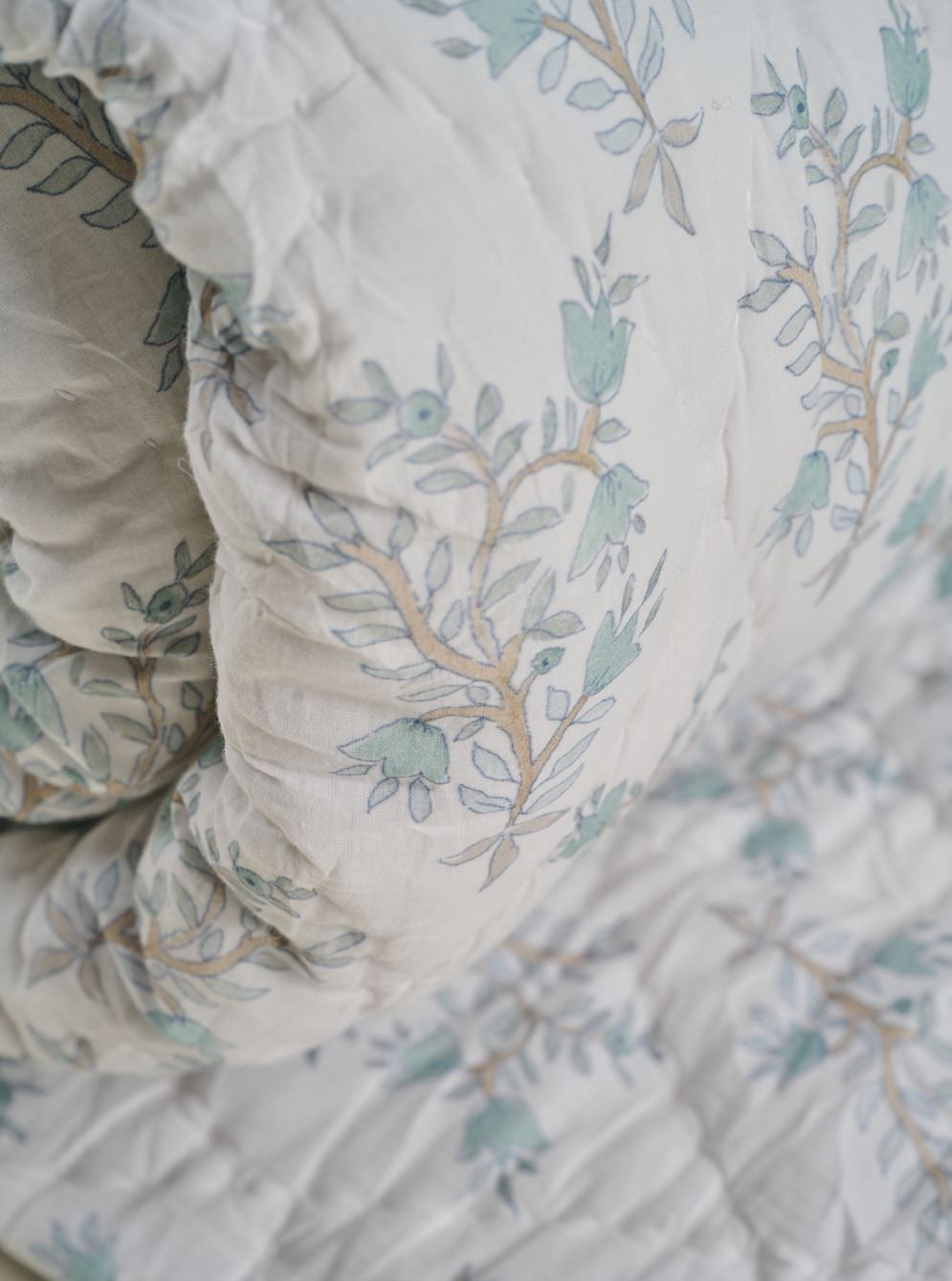 Överkast ljusblå - 2