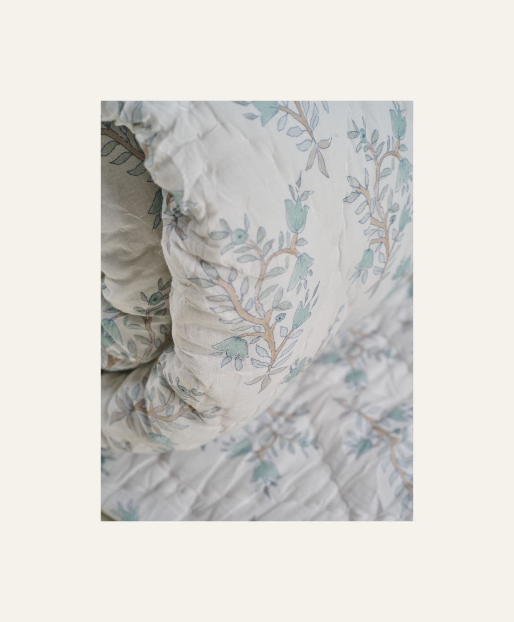 Överkast ljusblå - 2