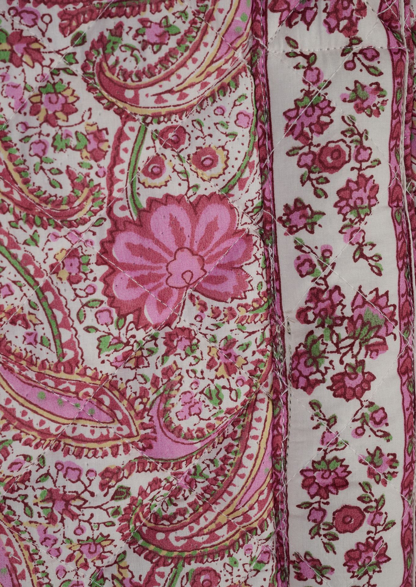 Liten tygväska multi/rosa - 2