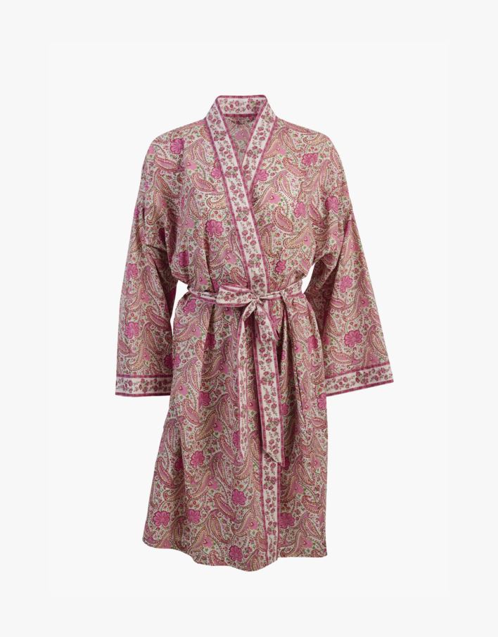 Kimono multi/rosa - one size multi/rosa - 1