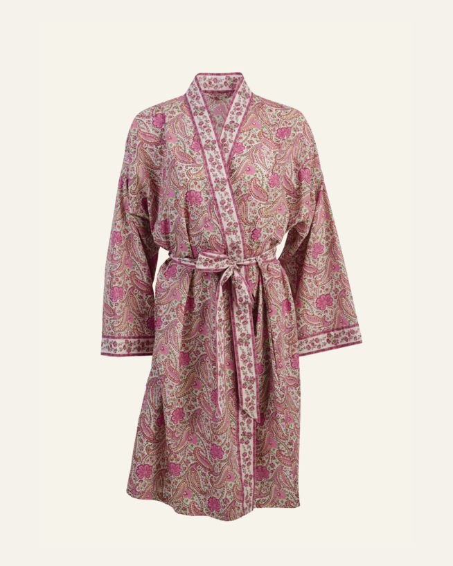 Kimono multi/rosa - one size multi/rosa - 1