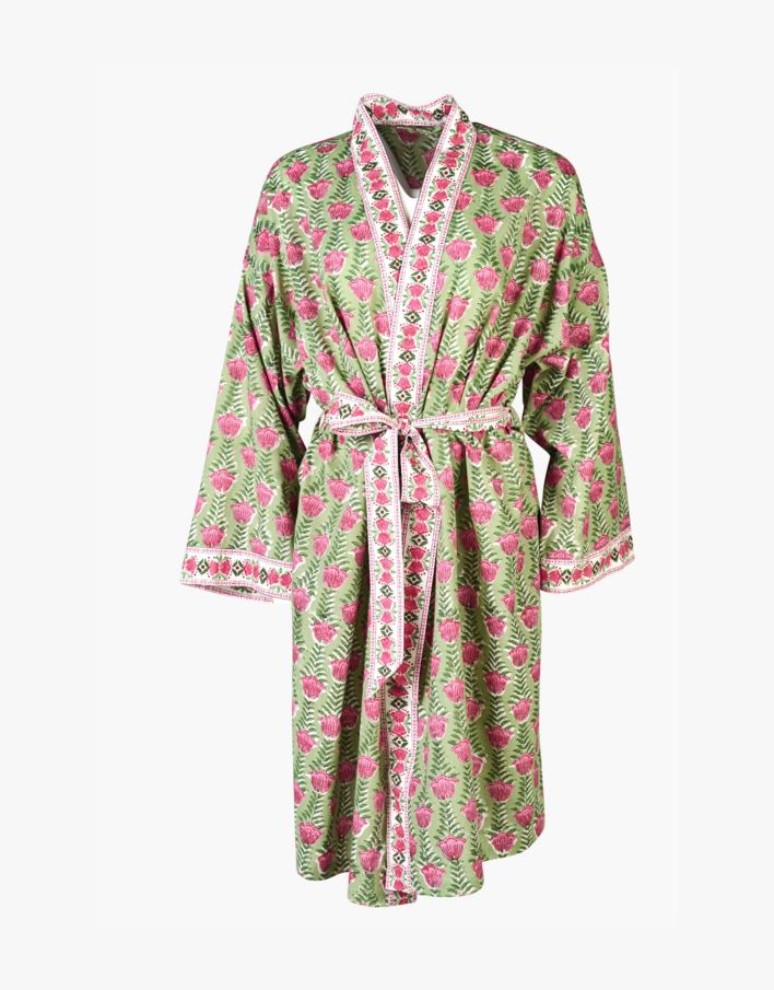 Kimono multi/grön - one size multi/grön - 1