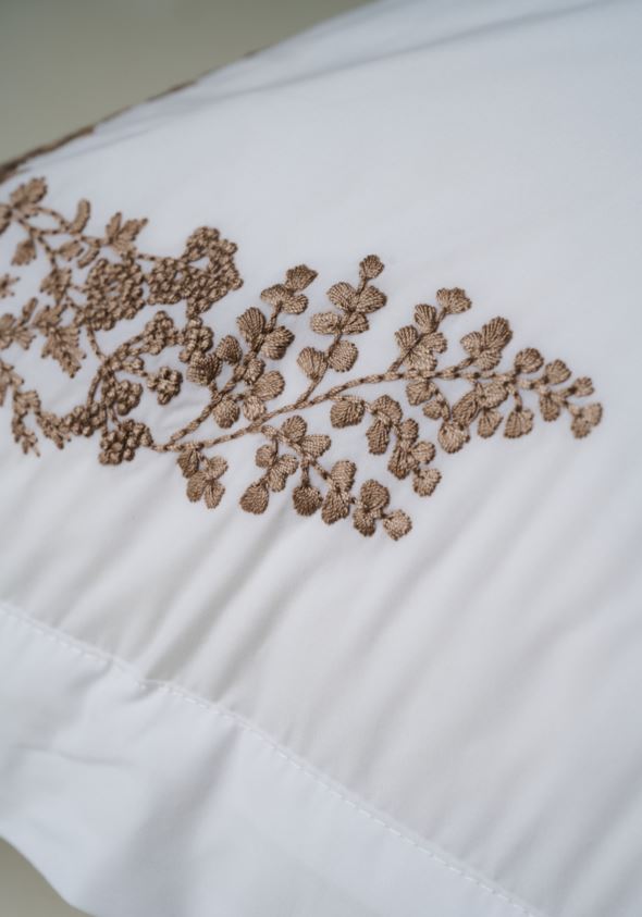 Örngott i bomull vit - 2