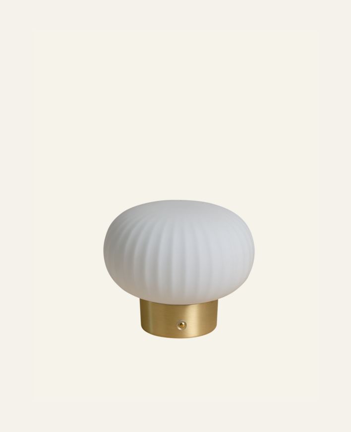 Batteridriven lampa mässing - 13,4 cm ø15,6 mässing - 1