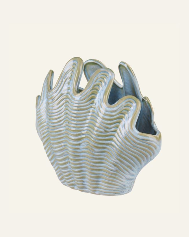 Vas multi/blå - 24,5x14x21,5 cm multi/blå - 1