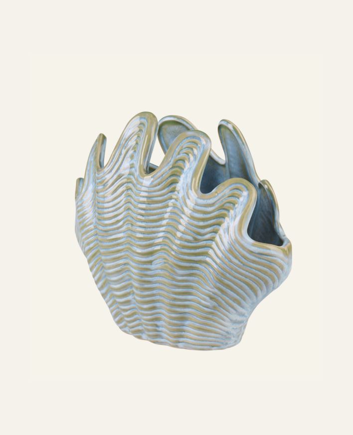 Vas multi/blå - 24,5x14x21,5 cm multi/blå - 1