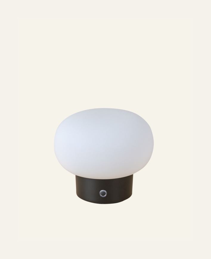 Batteridriven lampa svart - 12,2 cm ø14 svart - 1