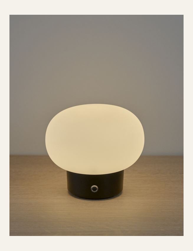 Batteridriven lampa svart - 2