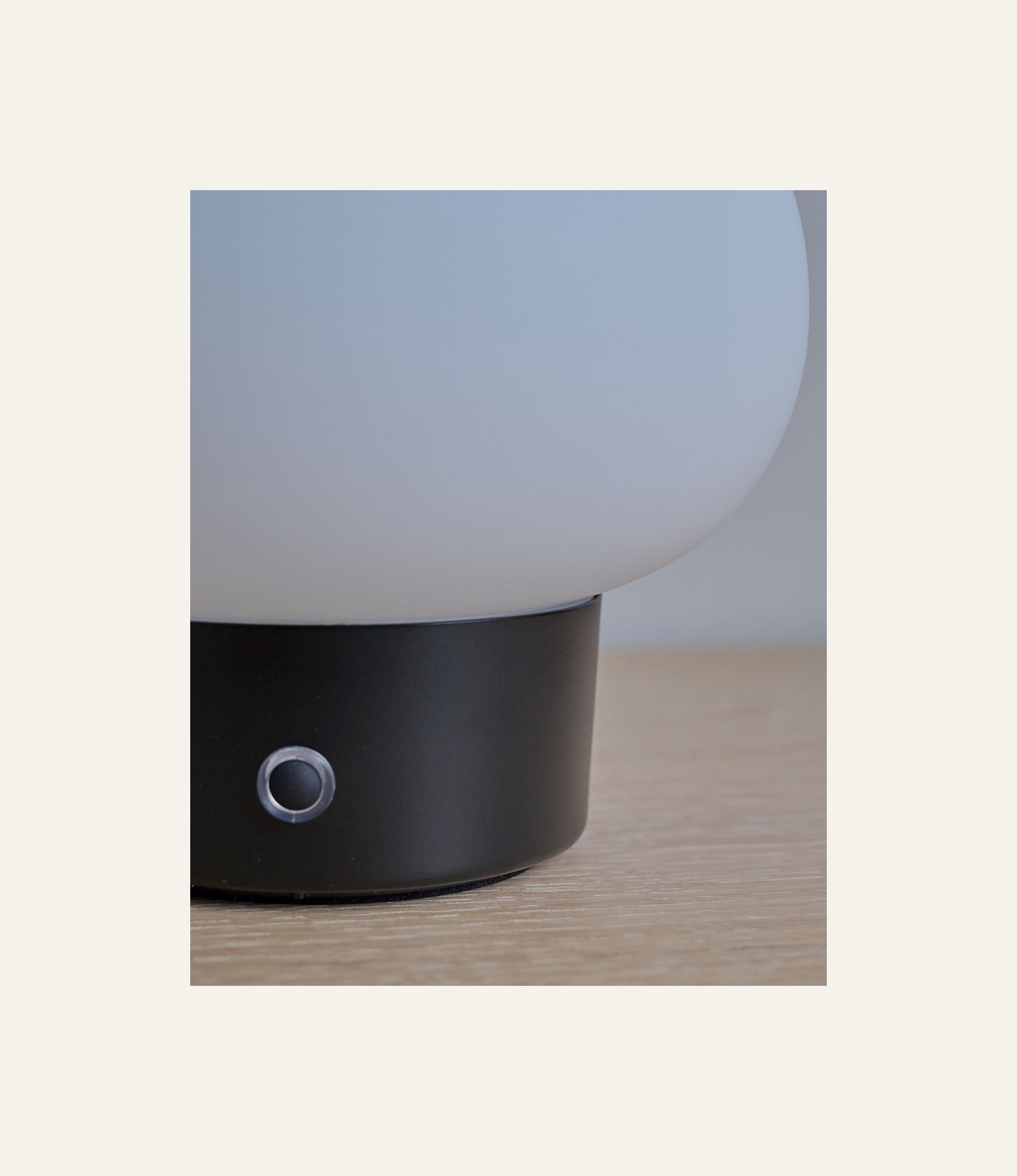 Batteridriven lampa svart - 3