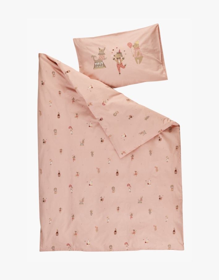 Sängkläder rosa - 100x130 38x55 cm rosa - 1