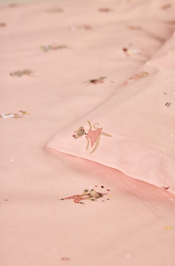 Påslakanset baby rosa - 2