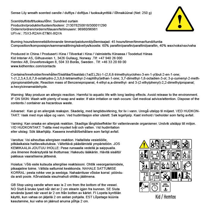 Doftljus ljusgrön - 6