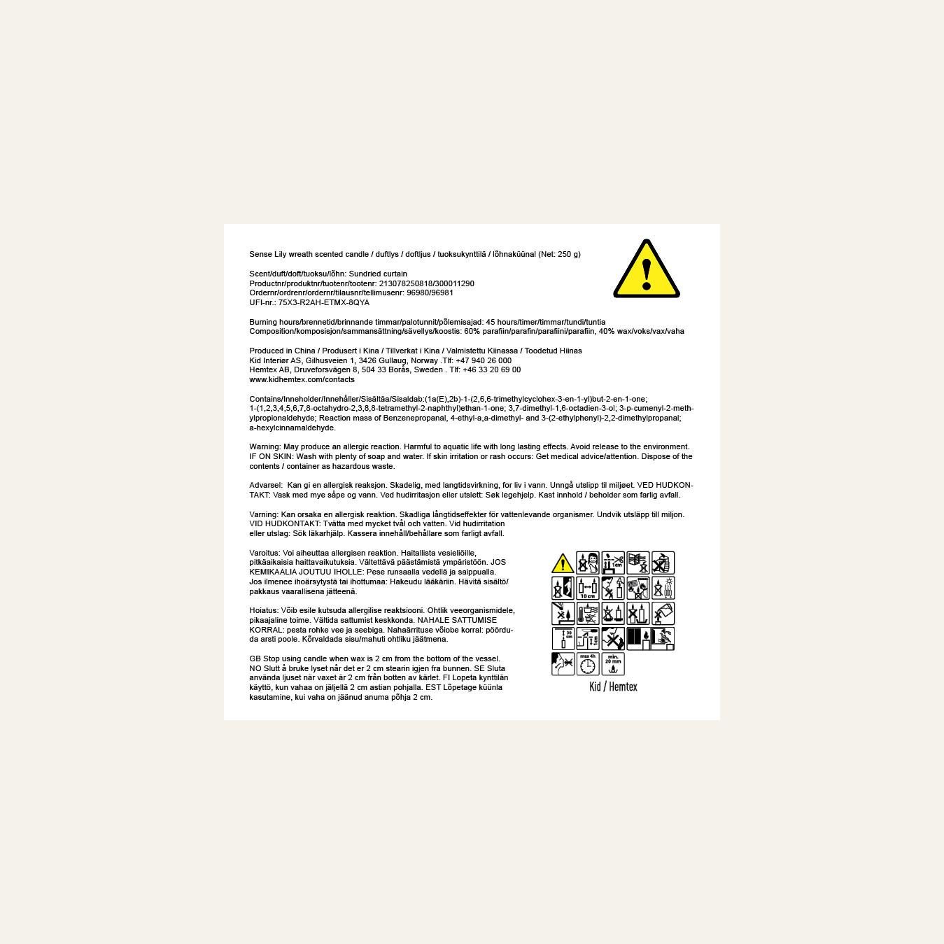 Doftljus ljusgrön - 6