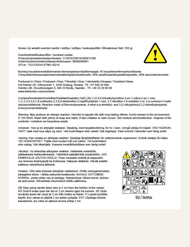 Doftljus ljusgrön - 6