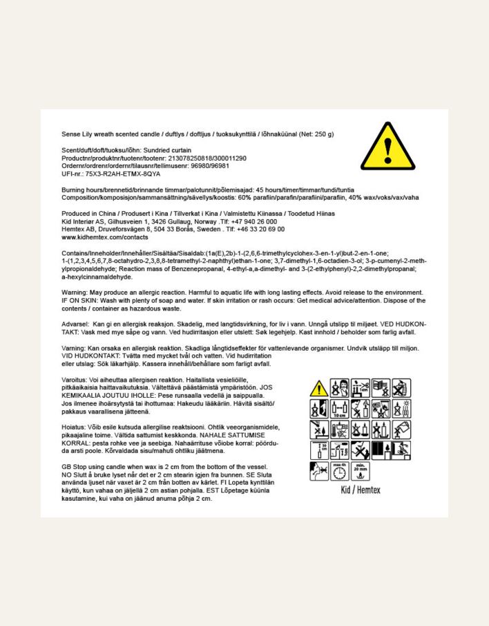 Doftljus ljusgrön - 6