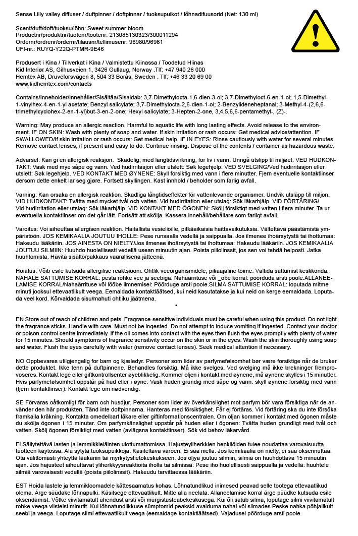 Doftpinnar multi/beige - 3