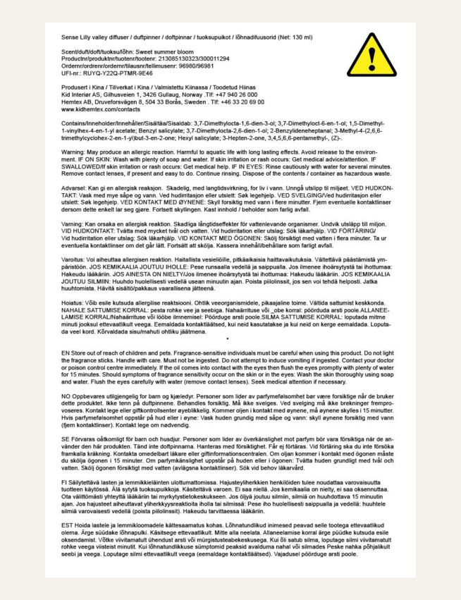 Doftpinnar multi/beige - 3