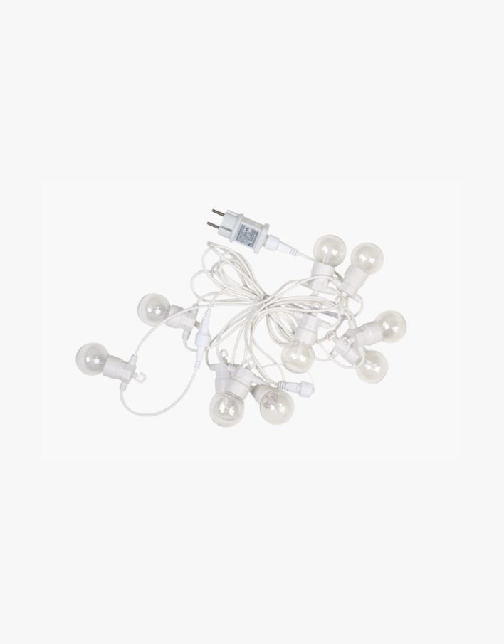 Led-ljusslinga vit - 570 cm vit - 1