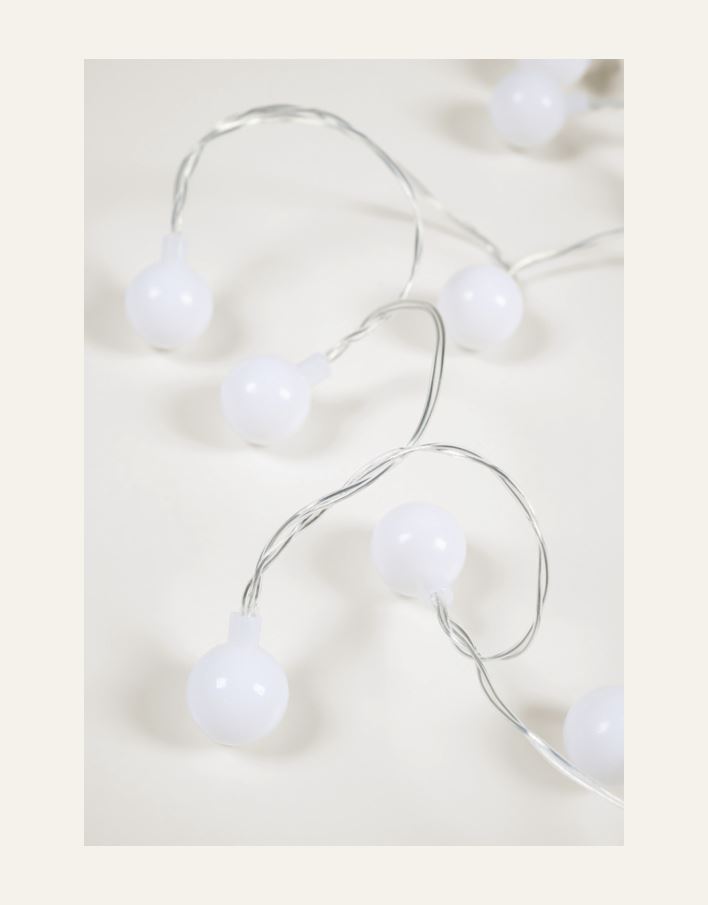 Led-ljusslinga vit - 2