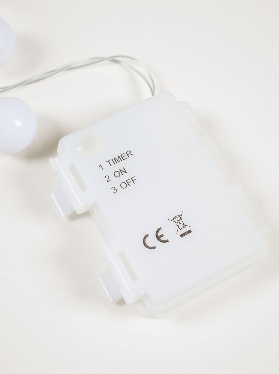 Led-ljusslinga vit - 4