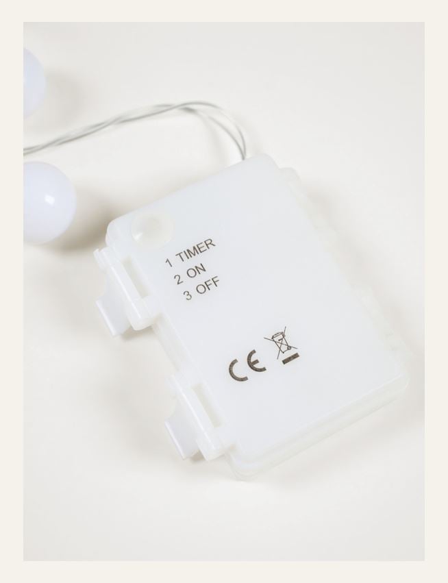 Led-ljusslinga vit - 4