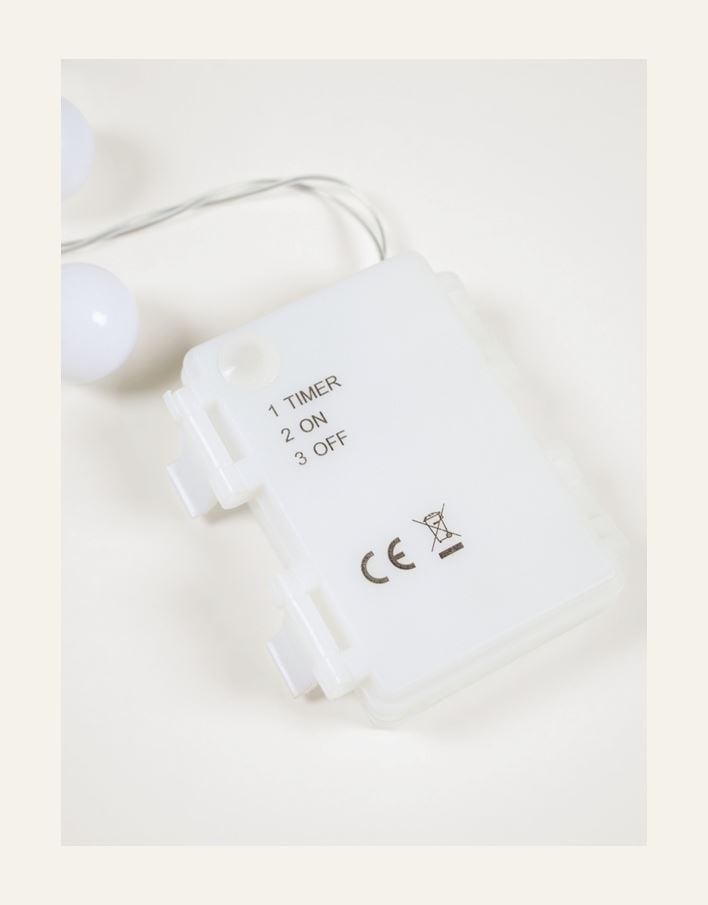 Led-ljusslinga vit - 4