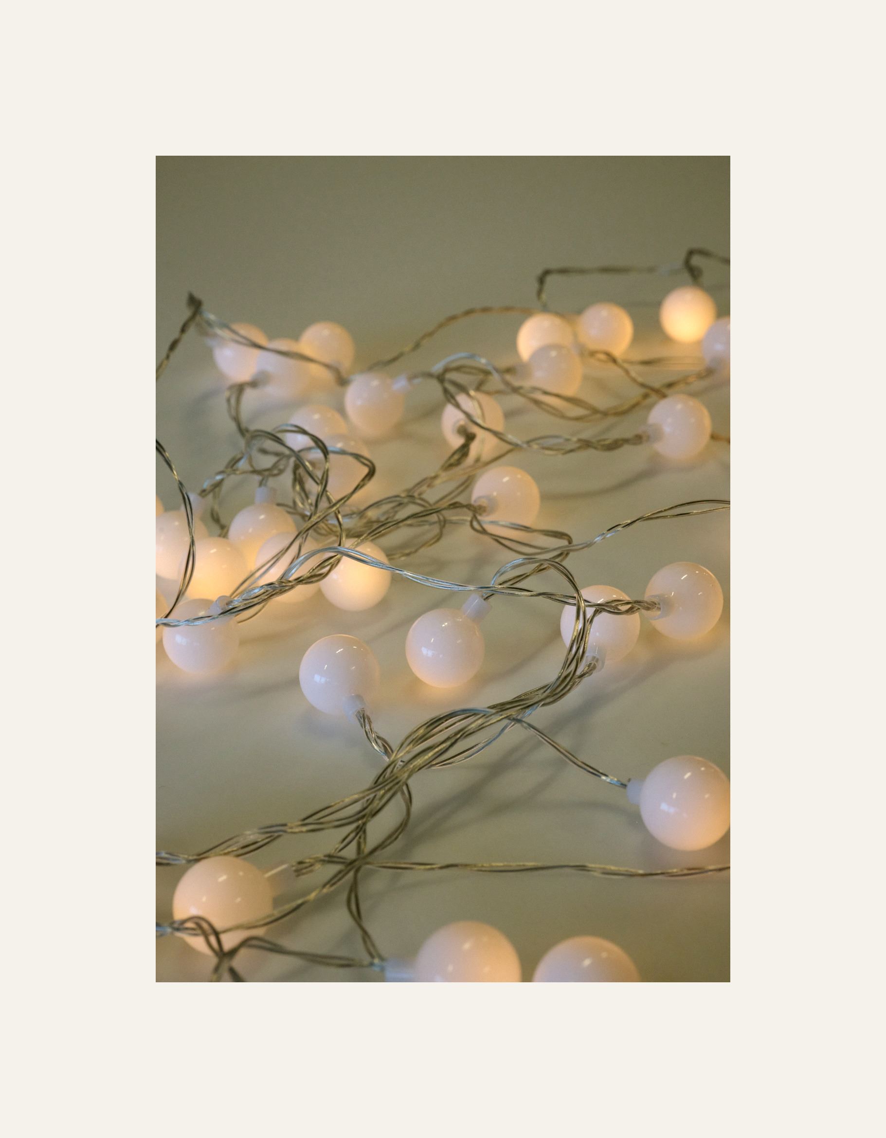Led-ljusslinga vit - 3