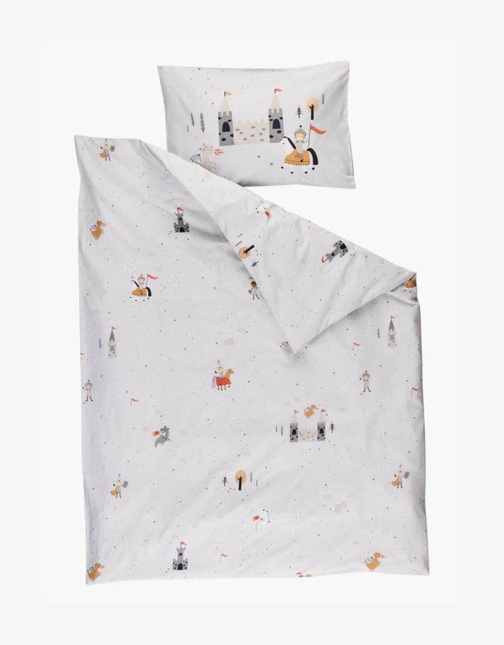 Sängkläder ljusblå - 100x130 38x55 cm ljusblå - 1