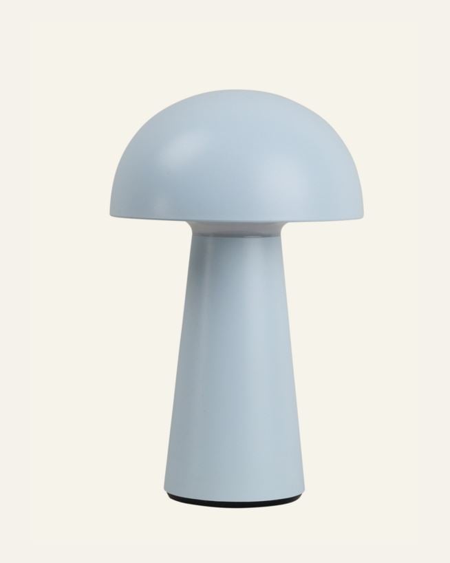 Batteridriven lampa ljusblå - 21,5 cm ø13,7 ljusblå - 1