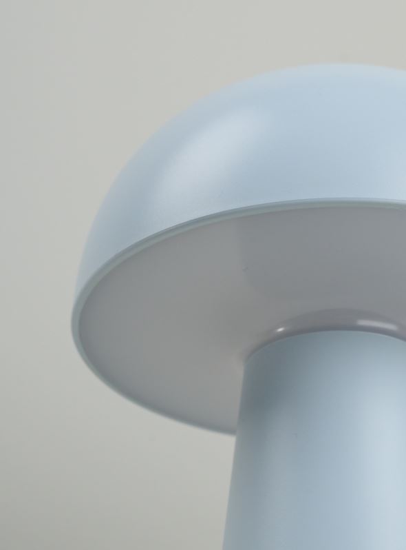 Batteridriven lampa ljusblå - 4