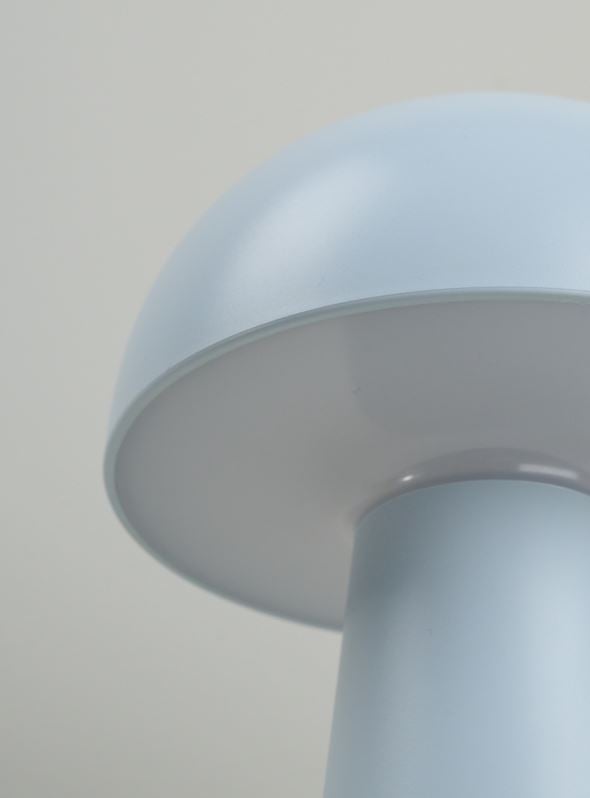 Batteridriven lampa ljusblå - 4