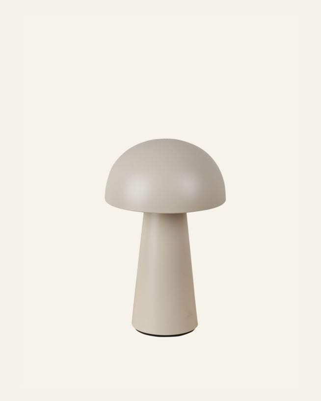 Batteridriven lampa beige - 21,5 cm ø13,7 beige - 1