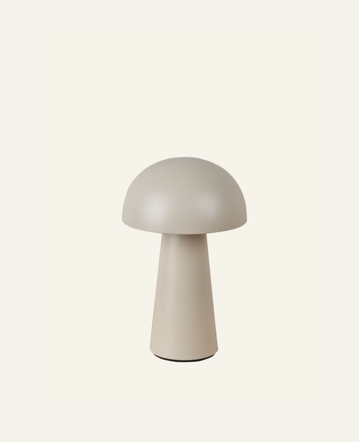 Batteridriven lampa beige - 21,5 cm ø13,7 beige - 1