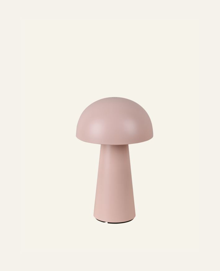 Batteridriven lampa ljusrosa - 21,5 cm ø13,7 ljusrosa - 1